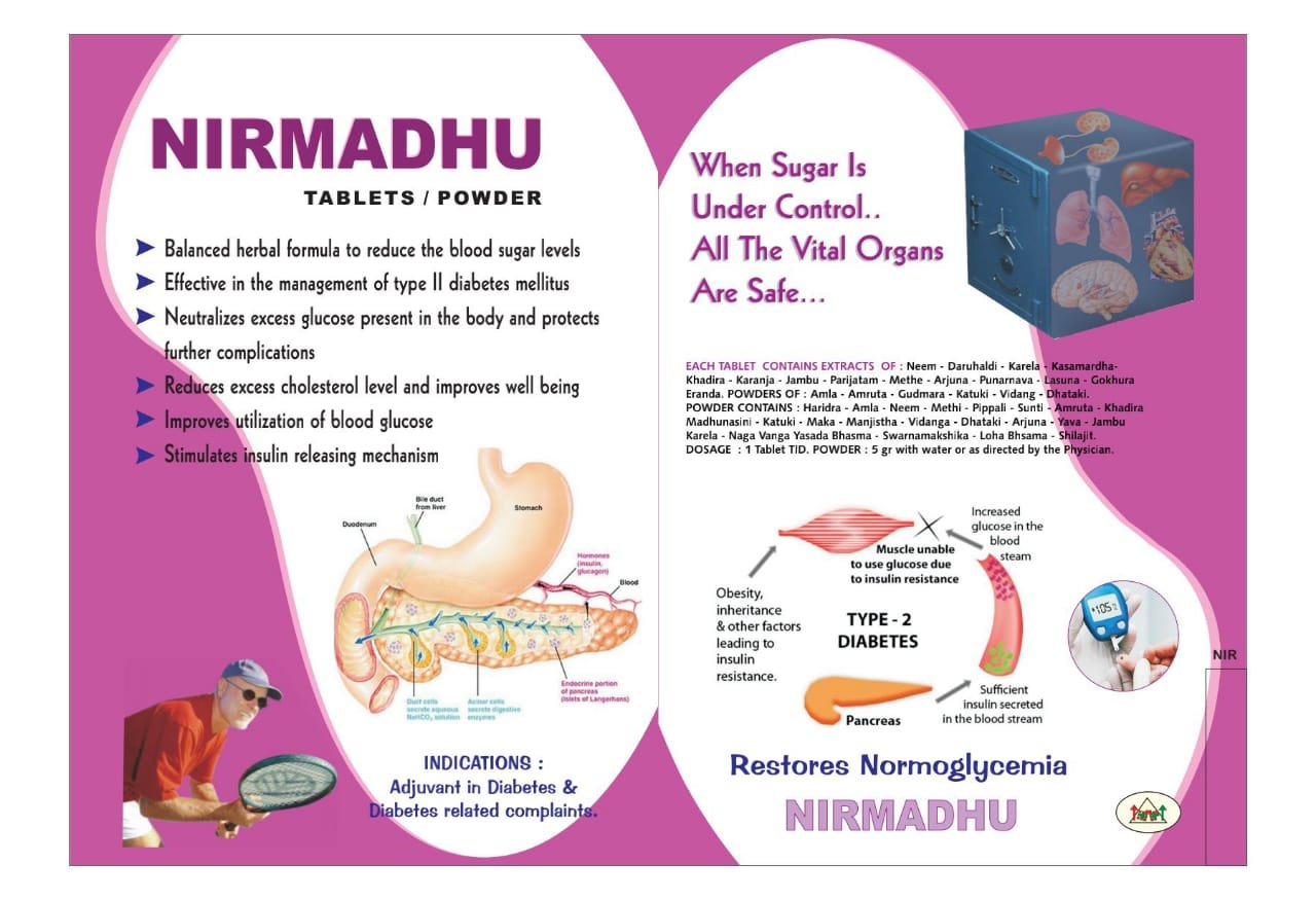 Nirmadhu Tablets 60Tabs